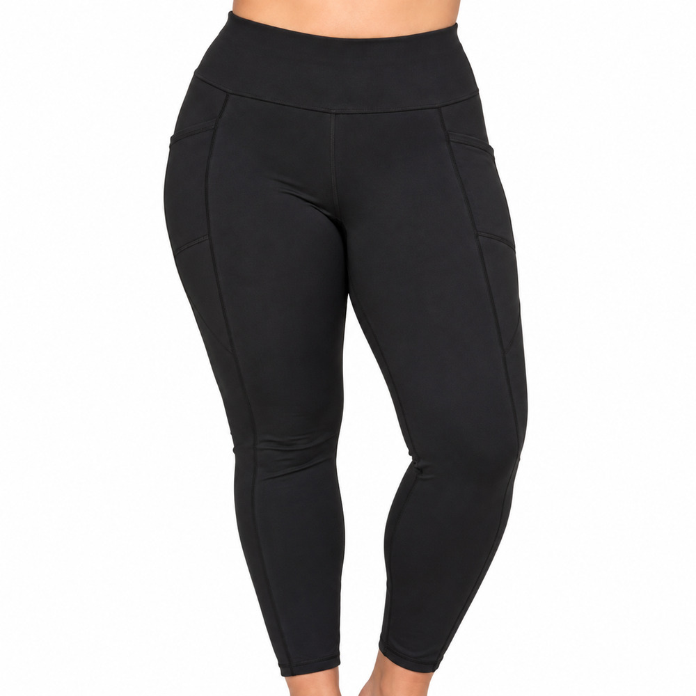 Spyder Active Fleece Lined Black Pull On Skinny Compresson Leggings Pants sz L